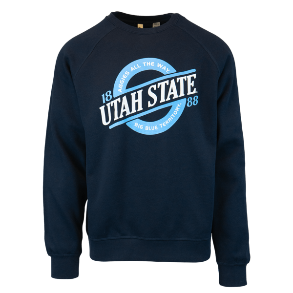 SWEATSHIRT CREW AGGIES 1888 BIG BLUE TERRITORY LEAGUE